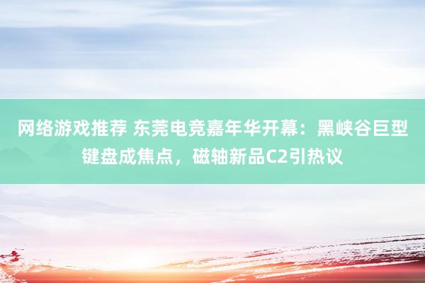 网络游戏推荐 东莞电竞嘉年华开幕：黑峡谷巨型键盘成焦点，磁轴新品C2引热议